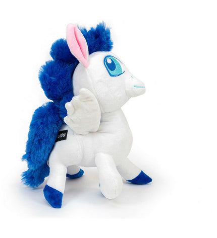 Gloria Fuyur witte hondenknuffel van polyester en polypropyleen, geschikt voor dierenproducten en hondenspellen.