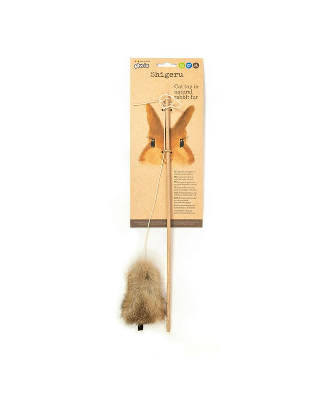 Gloria Kattenwand Gloria Shigeru hout met muis voor katten, geschikt voor kattenvriendelijke speel- en klimmogelijkheden