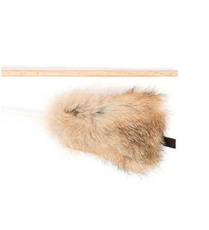Gloria Kattenwand Gloria Shigeru Hout met muis, duurzame kattenmeubel voor binnen, houten kattenwand met speeltje voor katten.