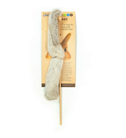Gloria kattenwand hout met regenworm knuffel, ideaal voor dierenproducten en katten speelgoed, geschikt voor katten om te spelen en te klimmen.