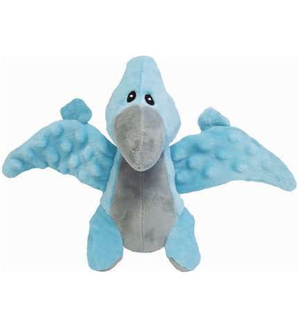 Gloria Falkor dinosaur dog cuddly toy made of polyester and polypropylene, measuring 10x32x30 cm, suitable for dogs.