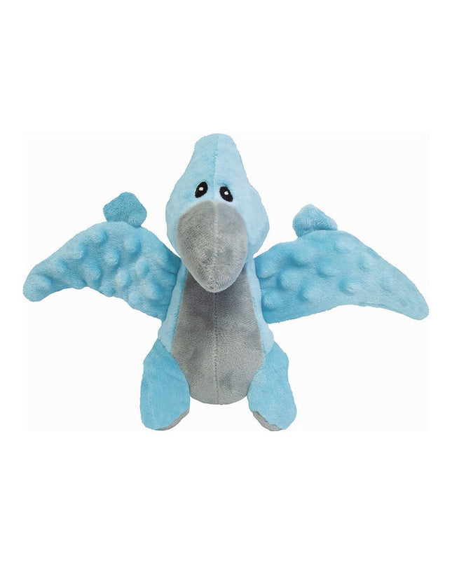 Gloria Falkor dinosaur dog cuddly toy made of polyester and polypropylene, measuring 10x32x30 cm, suitable for dogs.
