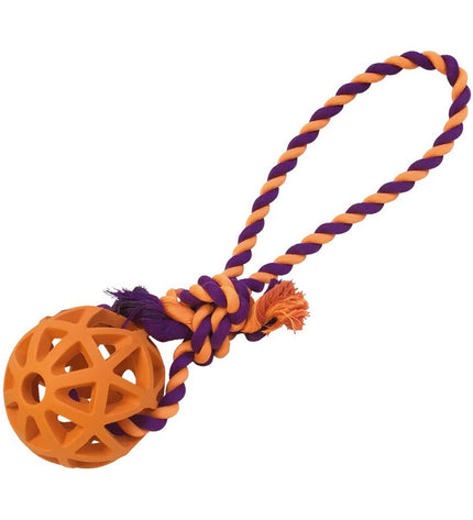 Colorful Gloria dog chew toy shaped like a rooster, made of durable material, measuring 7 cm in size.