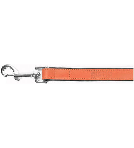 Gloria hondenriem in koraal kleur, 1.8 x 100 cm, durable leash for dogs with sturdy material and secure clip.