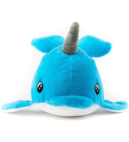 Gloria Nuka dog plush toy in polyester and polypropylene, measuring 11x25x13 cm, soft and durable for canine play.