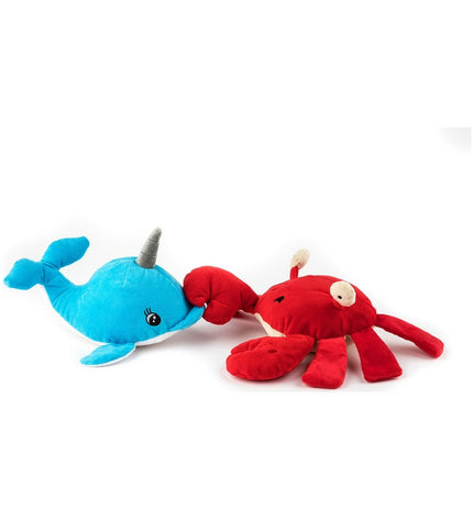 Gloria Nuka dog plush toy, 11x25x13 cm, made of polyester and polypropylene, suitable for dogs, in soft, colorful design.