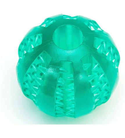 Gloria dog teething toy made of TPR in assorted colors, 7 cm long, for dog dental care and play.