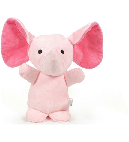 Pink 10 cm Gloria Hoa elephant dog plush toy, soft and cuddly dog toy from Gloria for pet comfort and play.