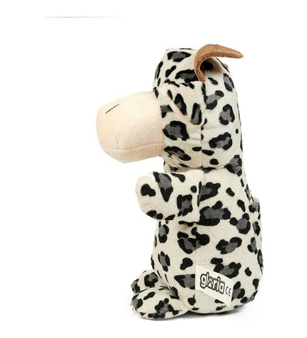 Gloria Marvel Koe dog cuddly toy, 20 cm, soft plush stuffed animal for dogs, realistic cow design and detailed features.
