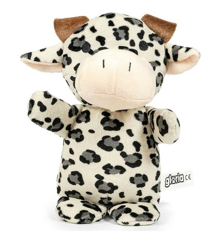 Gloria Marvel Koe dog plush toy, 20 cm, soft and cuddly pet toy for dogs, featuring a realistic cow design.