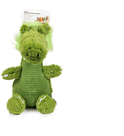 Soft plush dog toy Gloria Karl Monster for dogs, featuring colorful fabric and friendly monster design.