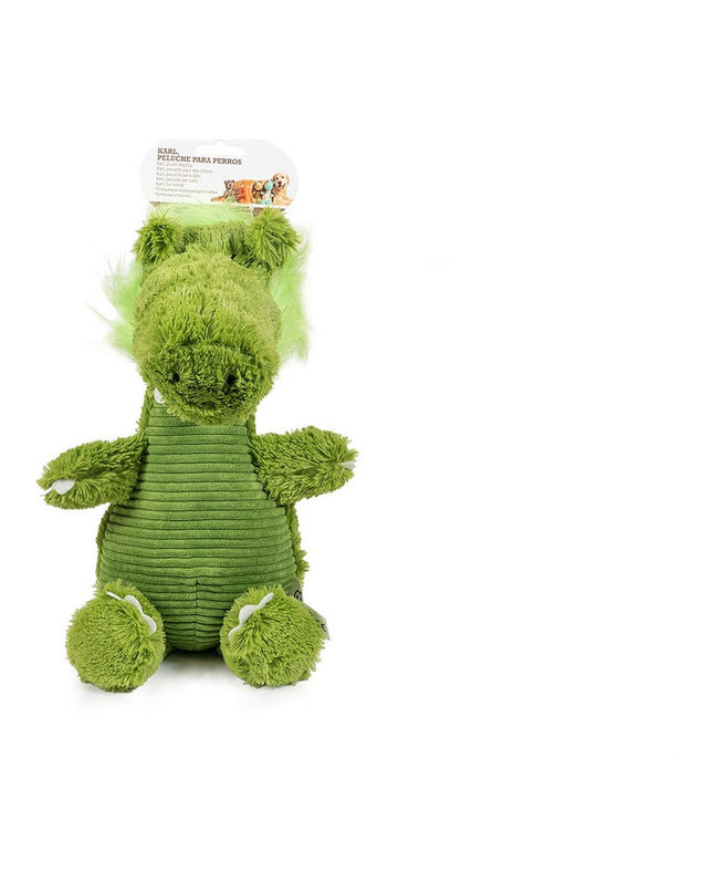 Soft plush dog toy Gloria Karl Monster for dogs, featuring colorful fabric and friendly monster design.