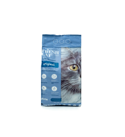 Gloria kattenbak, plastic litter box for cats with high sides and open top, in neutral color, designed for pet comfort and cleanliness.
