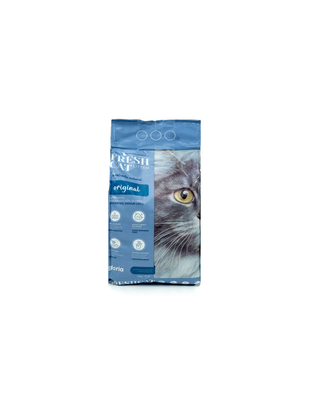 Gloria kattenbak, plastic litter box for cats with high sides and open top, in neutral color, designed for pet comfort and cleanliness.