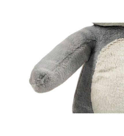 Grijs Gloria honden knuffel gemaakt van polyester en polypropyleen, zachte en veilige dierproducten voor honden.