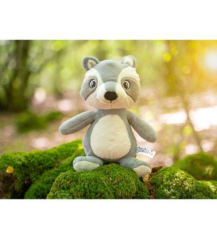 Gray polyester dog cuddle toy from Gloria, soft and plush, designed for comfort and play for dogs.