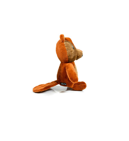Bruin Gloria hondenknuffel van polyester en polypropyleen, zacht en knuffelbaar voor honden, geschikt voor dierproducten en hondenspeelgoed