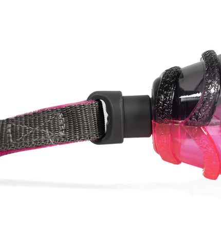 Gloria dog ball launcher in gray and pink made of TPR rubber, suitable for large dogs and active play.