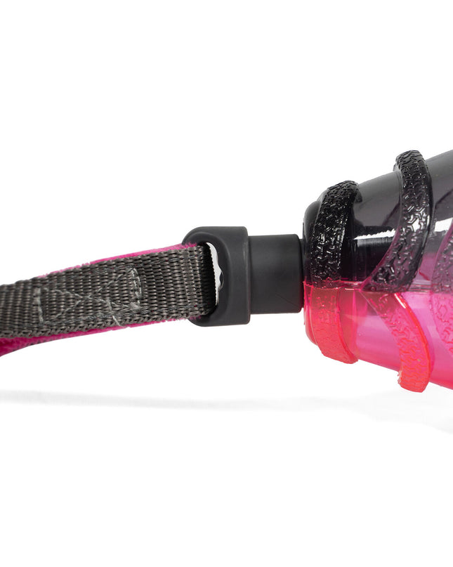 Gloria dog ball launcher in gray and pink made of TPR rubber, suitable for large dogs and active play.