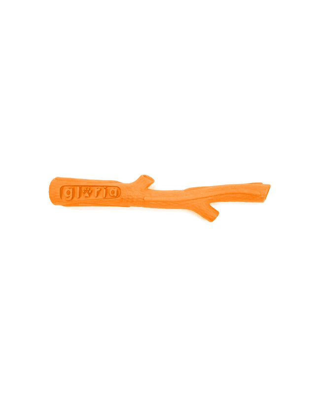 Orange Gloria dog chew toy for dogs, durable Kauwspeelgoed made of safe material, designed for chewing and play.