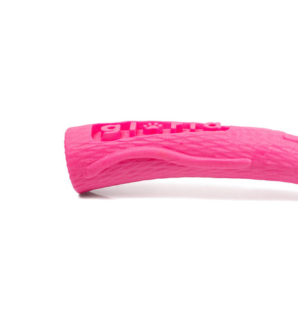 Pink Gloria Play and Run dog chew toy, 27.5 cm, made of durable material, designed for playful dogs.