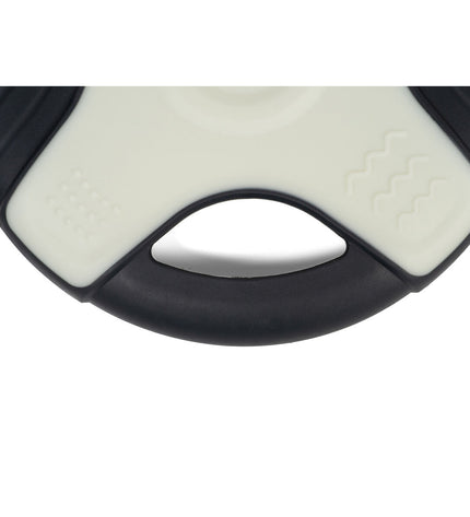 Gloria Wit TPR frisbee for dogs, 25 cm, soft plastic dog toy designed for outdoor play and fetch.