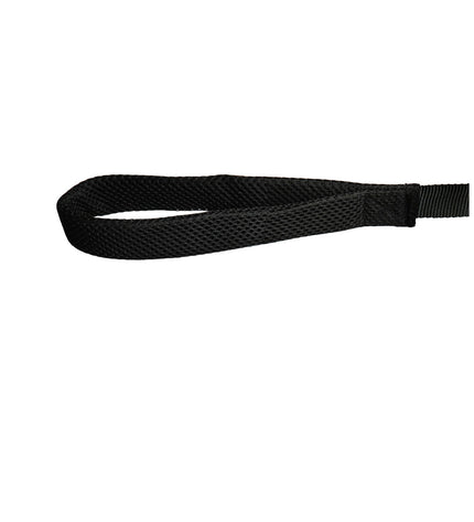 Black Gloria dog leash S for small dogs, made of durable material, with adjustable length and comfortable handle.