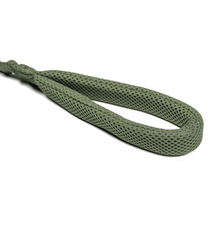 Green Gloria dog leash, 120 cm long, made of durable material, suitable for walking and controlling dogs.