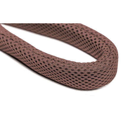 Brown Gloria dog leash, 120 cm long, made of durable material, suitable for walking dogs.