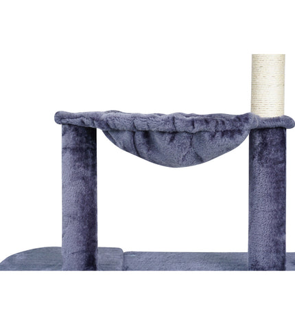 Gloria Yamuna cat tree with multiple platforms, sisal scratching posts, and cozy resting spots for cats to climb and relax.