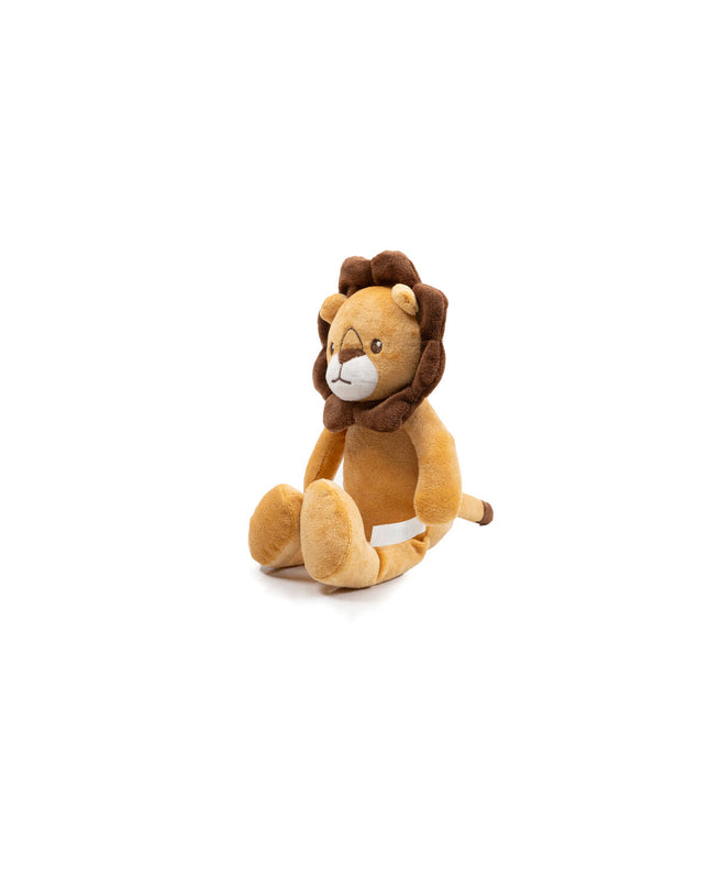 Gloria Mini Soha brown polyester dog plush toy with polypropene filling, designed for small dogs.
