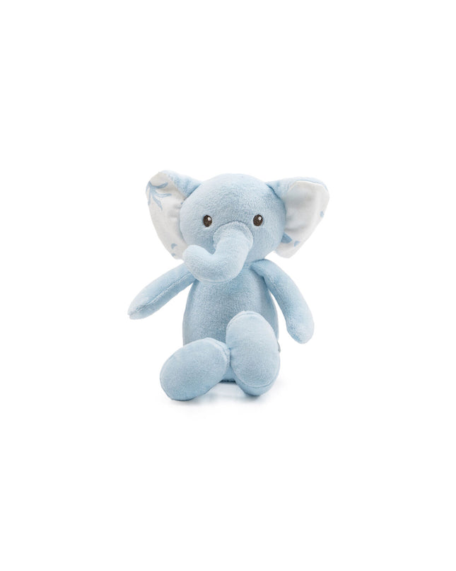 Blue Gloria Otto dog plush toy made of polyester and polypropylene, soft and durable for canine play and cuddling.