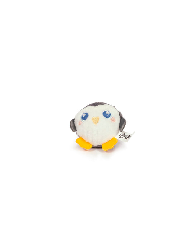 Gloria dog plush toy in white polyester and polypropylene, designed for dogs, soft and durable for playful pets.