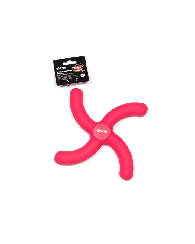 Colorful Gloria SUPERFLEXI dog chew toy, 24 cm, made of durable material, designed for dogs to chew and play.