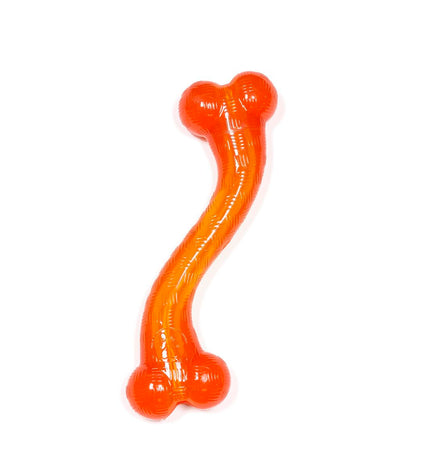 Gloria Oranje Bot for dogs, 30 cm, orange plastic pet dish with rounded edges and a sturdy base.