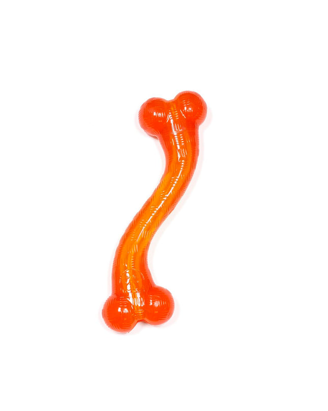 Gloria Oranje Bot for dogs, 30 cm, orange plastic pet dish with rounded edges and a sturdy base.