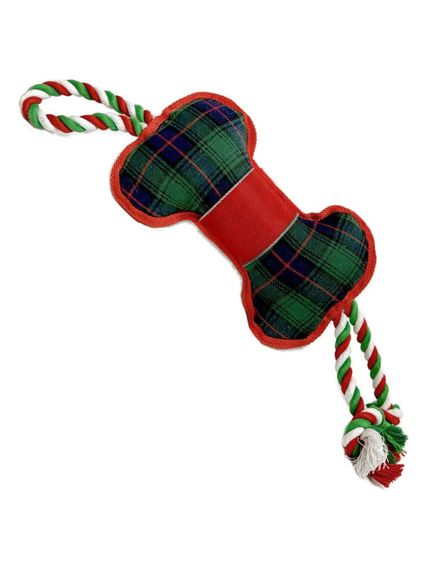 Gloria XMAS OLENTZERO green dog plush toy, festive dog cuddle toy for pets, in bright green with holiday design.