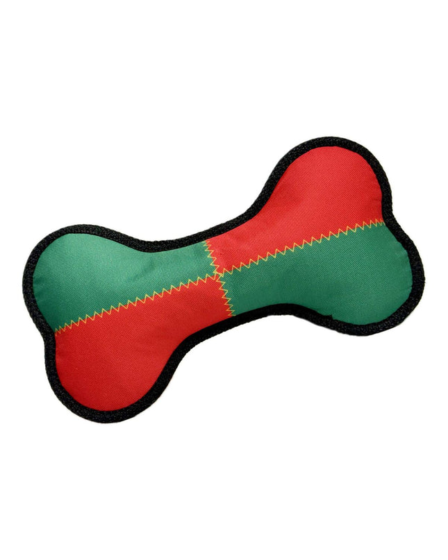 Green Gloria Christmas dog plush toy, festive dog cuddle toy, soft pet toy for dogs, holiday-themed dog product