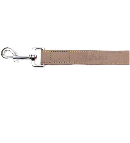 White Gloria Oasis dog leash measuring 3 x 60 cm, made of durable material, suitable for daily walks with your pet.