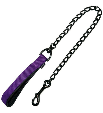 Purple Gloria Classic dog leash, 4mm x 60cm, made of durable material, designed for small to medium dogs.