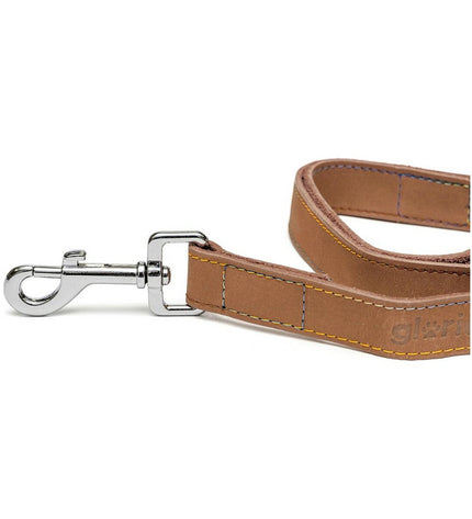 Gloria Oasis dog leash in brown, 2.1 x 100 cm, made of durable material, designed for walking dogs comfortably.