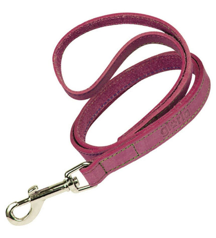 Pink dog leash Gloria Oasis 2.1 x 100 cm made of durable material, designed for comfortable walks with your pet.