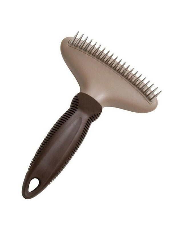 Gloria hondenborstel with ergonomic handle and bristles for grooming dogs, shown on a white background.