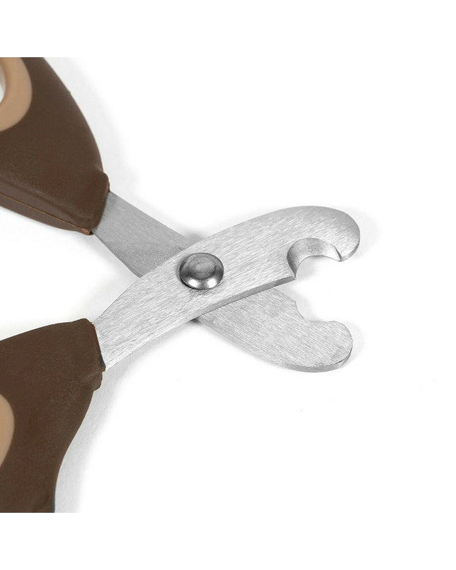 Gloria kattennagelknipper in black and silver, designed for trimming cat claws with a comfortable grip and precise cutting edge.
