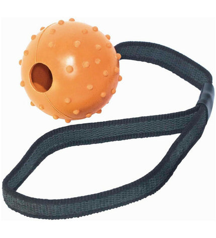 Gloria dog chew toy with 6 cm size and rope, designed for dogs to chew and play, made of durable pet-safe materials.