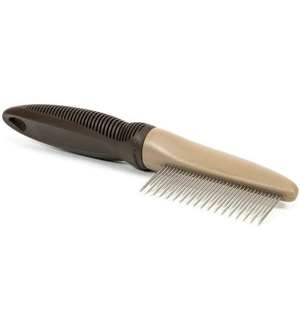 Gloria plastic dog grooming tool Haarstijl Gloria Hark Groot, durable pet grooming product for dogs, shown in close-up.