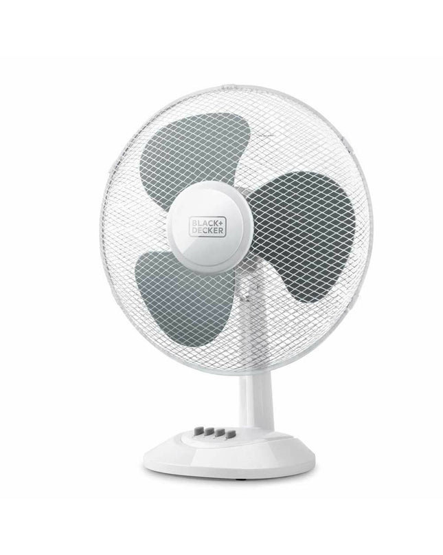 Black & Decker Tafelventilator ES9440030B in black and white, 40W portable air conditioner for home cooling.