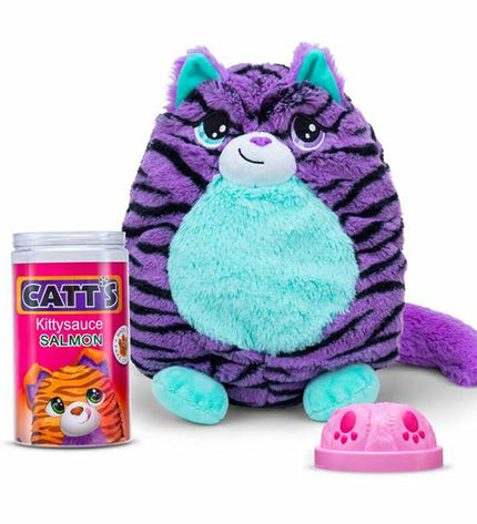 Bizak Mimimiau plush cat toy, 24 cm, soft and cuddly, perfect for children, with detailed features and realistic fur.