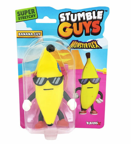 Bizak Monsterflex Stumble Guys flexible action figure from the toys and games collection, featuring vibrant colors and movable limbs