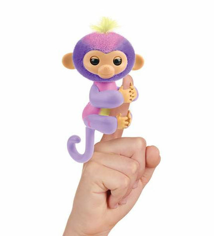 Fingerlings 13 cm action figure toy from the Fingerlings brand, featuring a colorful, animated-looking monkey figure.